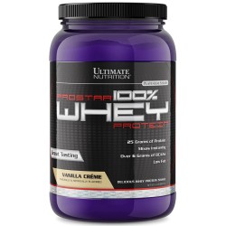 Ultimate Nutrition Prostar 100% Whey Protein - 907 грамм (2lb) ваниль