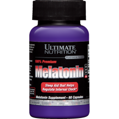 Ultimate Nutrition 100% Premium Melatonin 3 mg - 60 капсул