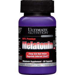 Ultimate Nutrition 100% Premium Melatonin 3 mg - 60 капсул