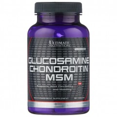Отзывы Хондропротектор Ultimate Nutrition Glucosamine & Chondroitin & MSM - 90 таблеток