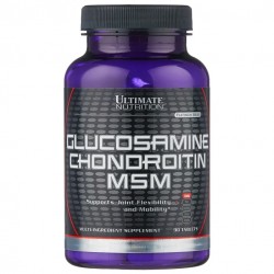 Ultimate Nutrition Glucosamine & Chondroitin & MSM - 90 таблеток