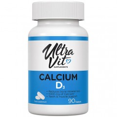Отзывы Кальций и витамин Д3 Ultra Vit Calcium 500 mg D3 - 90 таблеток