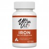Железо Ultra Vit Iron 18 mg - 60 капсул (фото-0)