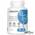 UltraSupps Calcium & Vitamin D3 - 90 таблеток