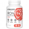 Железо UltraSupps Iron Bisglycinate 18 mg - 60 капсул (фото-0)