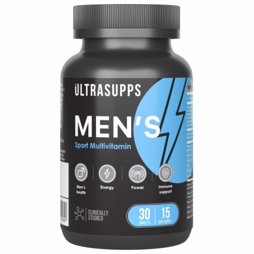 Витаминно-минеральный комплекс для мужчин UltraSupps Men's Sport Multivitamin - 30 каплет