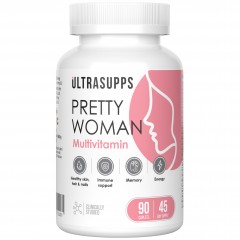 Отзывы Витаминно-минеральный комплекс для женщин UltraSupps Pretty Woman Multivitamin - 90 каплет