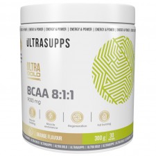 UltraSupps Ultra Gold BCAA 8:1:1 - 300 грамм