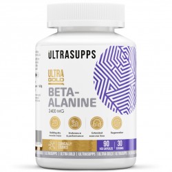 UltraSupps Ultra Gold Beta-Alanine - 90 капсул