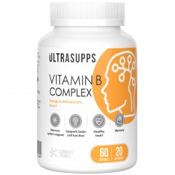 UltraSupps Vitamin B Complex - 60 гел.капсул