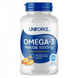 Uniforce Omega-3 1000 мг - 120 гелевых капсул
