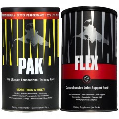 Отзывы Набор Universal Nutrition Animal Pak + Animal Flex - 44/44 пакетика