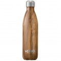 VPLab термобутылка Metal Water Thermo Bottle - 500 мл (дерево)