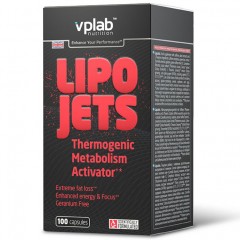 Жиросжигатель VPLab LipoJets - 100 капсул