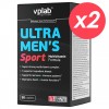 Витаминно-минеральный комплекс для мужчин VPLab Ultra Men's Sport Multivitamin Formula - 180 каплет (2 шт по 90 каплет) (фото-0)