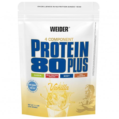 Многокомпонентный протеин Weider Protein 80 Plus - 500 грамм кокос