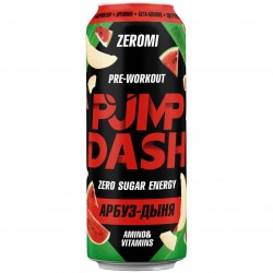 ZEROMI Энергетик Pre-Workout Pump Dash - 450 мл арбуз-дыня