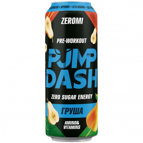 Энергетик спортивный ZEROMI Pre-Workout Pump Dash - 450 мл груша