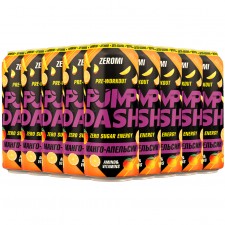 ZEROMI Энергетик Pre-Workout Pump Dash (манго-апельсин) - 12х450 мл