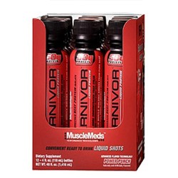 MuscleMeds CARNIVOR LIQUID PROTEIN SHOT - 12 бутылок