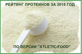 Рейтинг протеинов за 2015 год