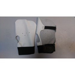 TGS накладки на ладони 100% кожа-белые