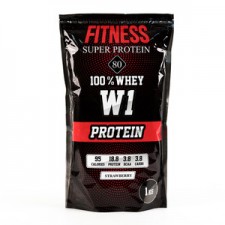 Fitness Super Protein 80 Whey 100% - 1000 грамм