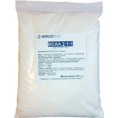 Wirud BCAA 2:1:1 - 500 грамм (около 400 таблеток)