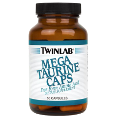 Twinlab Mega Taurine - 50 капсул