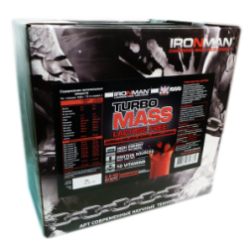 Ironman Турбо Масс без лактозы - 2800 грамм