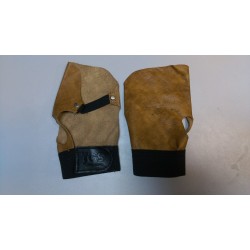 TGS накладки на ладони 100% кожа-коричневые