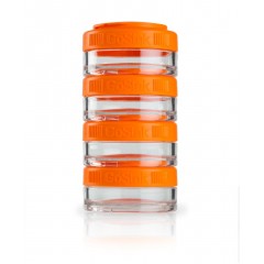 BlenderBottle GoStak - 40 мл (4 контейнера) оранжевый