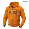 Better Bodies Женская толстовка N.Y Hoodie, Bright orange (фото-0)