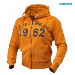 Better Bodies Женская толстовка N.Y Hoodie, Bright orange