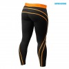Better Bodies Леггинсы Athlete Tights, Black/Orange (фото-1)