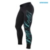 Better Bodies Леггинсы Womens Logo Tights, Black / Aqua (фото-0)