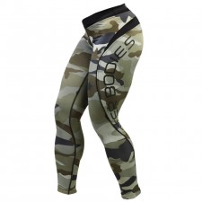 Better Bodies Лосины Camo Long Tight, Green Camo