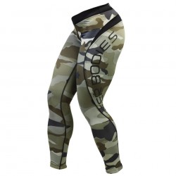 Better Bodies Лосины Camo Long Tight, Green Camo