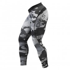 Better Bodies Лосины Camo Long Tight, Grey Camo