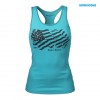 Better Bodies Майка N.Y Rib T-Back Aqua Blue (фото-0)