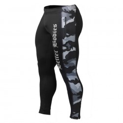 Better Bodies Мужские лосины Men's Long Tights, Black/Camoprint