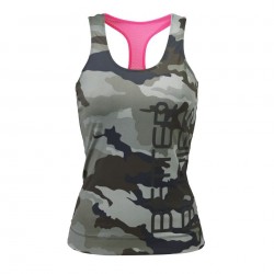 Better Bodies Спортивная майка Athlete T-back, Green camoprint