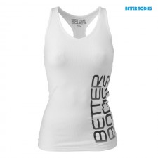 Better Bodies Спортивная майка Fitness Rib T-Back, White