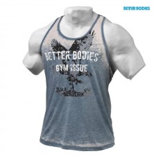 Better Bodies Спортивная майка N.Y. Rough t-back, Washed Blue