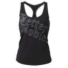Better Bodies Спортивная майка Printed T-back, Black