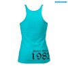 Better Bodies Спортивная майка Raw jersey tank, Aqua blue (фото-1)