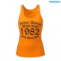 Better Bodies Спортивная майка Raw jersey tank, Bright orange