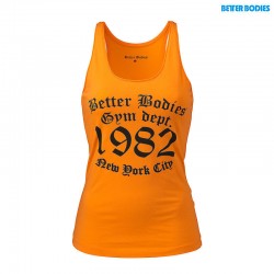 Better Bodies Спортивная майка Raw jersey tank, Bright orange