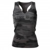 Better Bodies Спортивная майка V-Neck Cut Rib Tank, Grey  (фото-0)