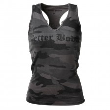 Better Bodies Спортивная майка V-Neck Cut Rib Tank, Grey 